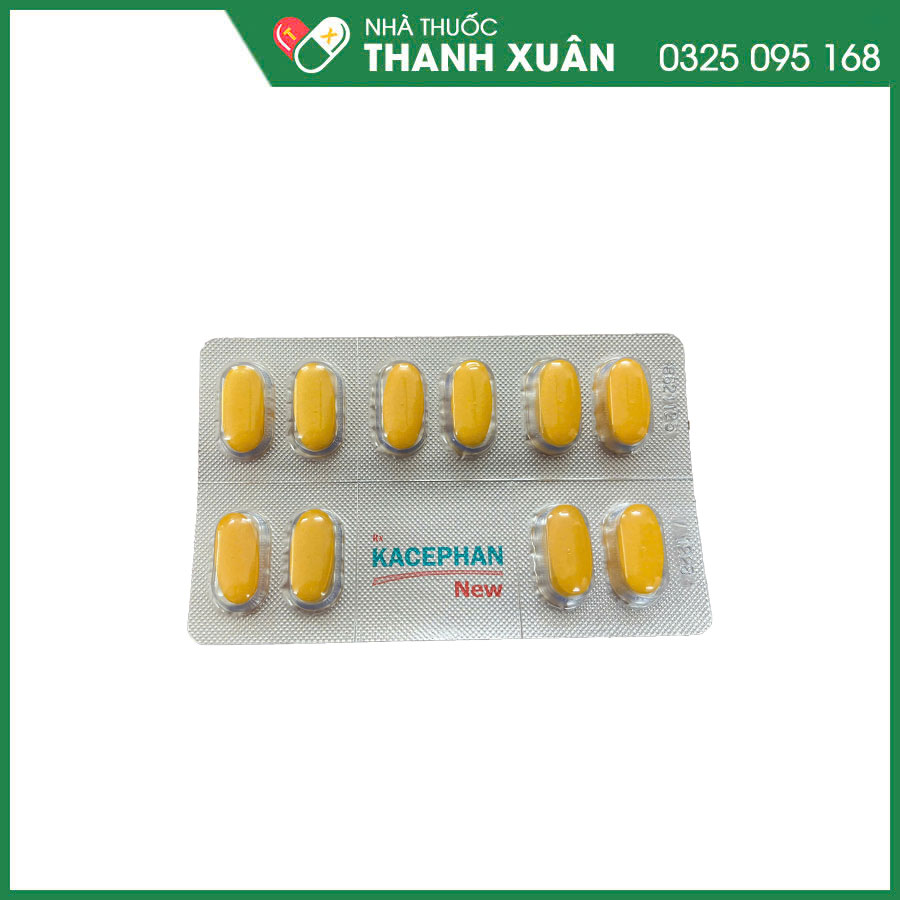 Kacephan NEW  thuốc làm giảm các triệu chứng cảm cúm